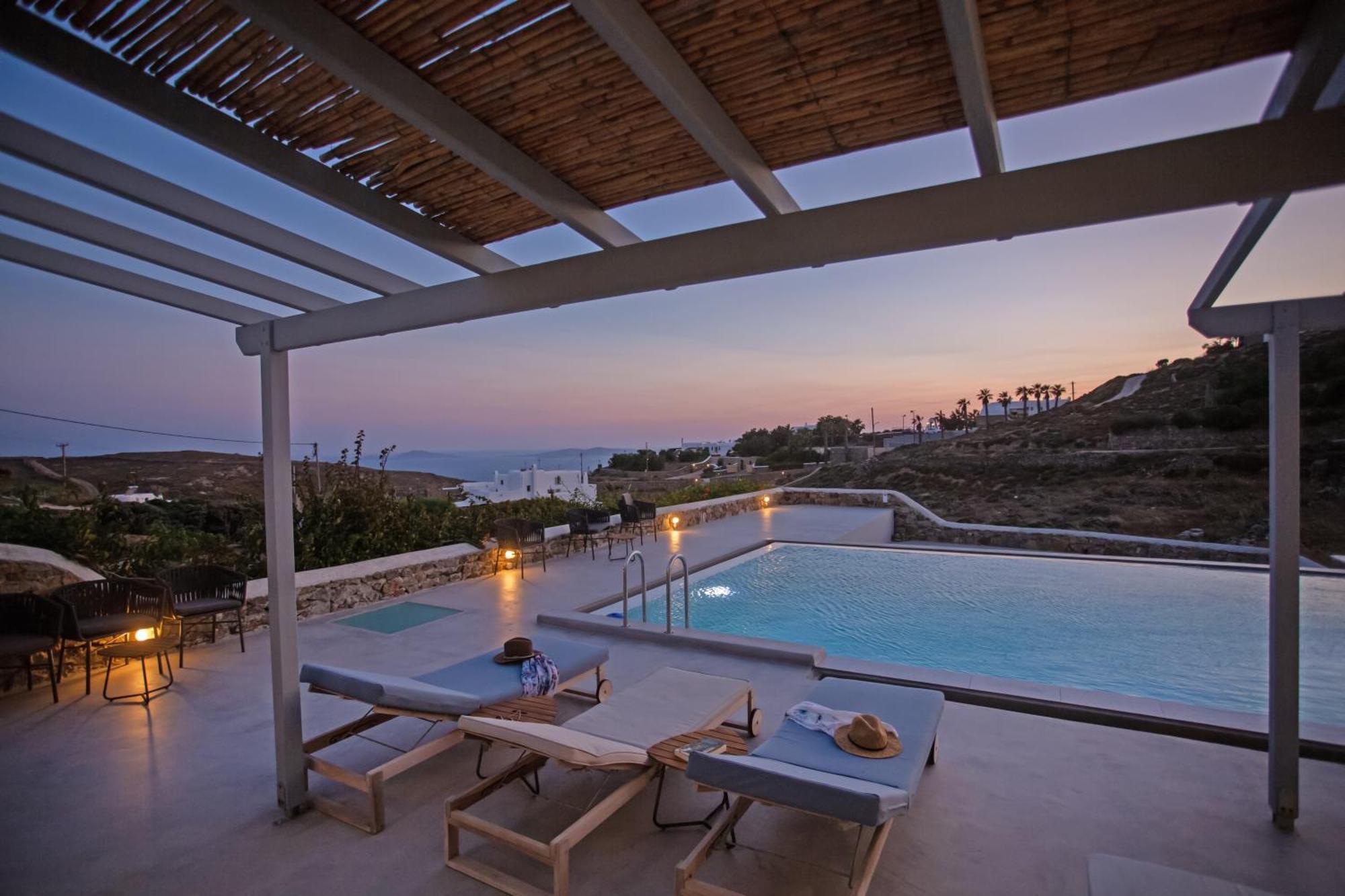 Aqua Breeze Seaview Pool Suites Mykonos Mykonos Town Zewnętrze zdjęcie
