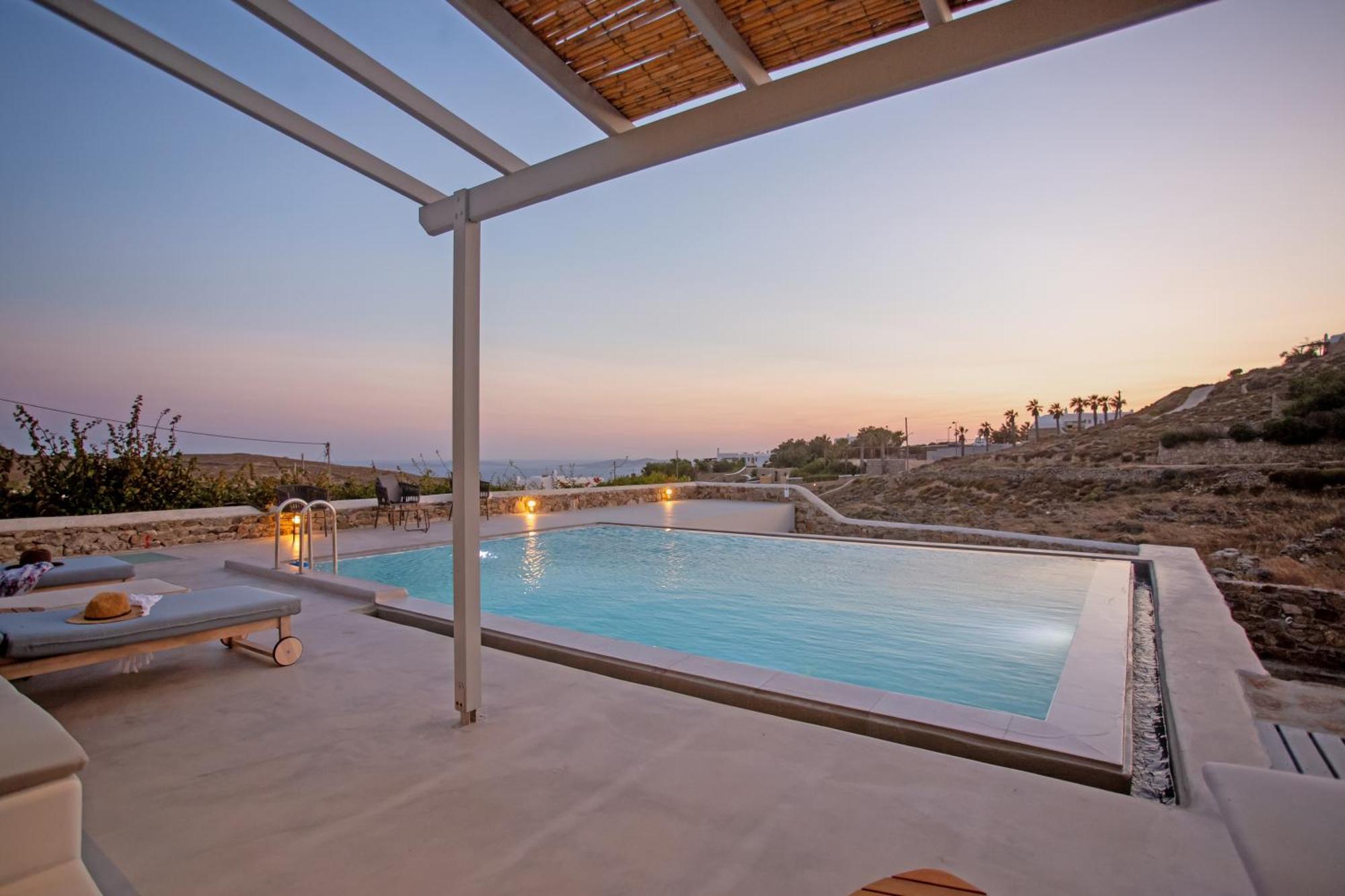 Aqua Breeze Seaview Pool Suites Mykonos Mykonos Town Zewnętrze zdjęcie