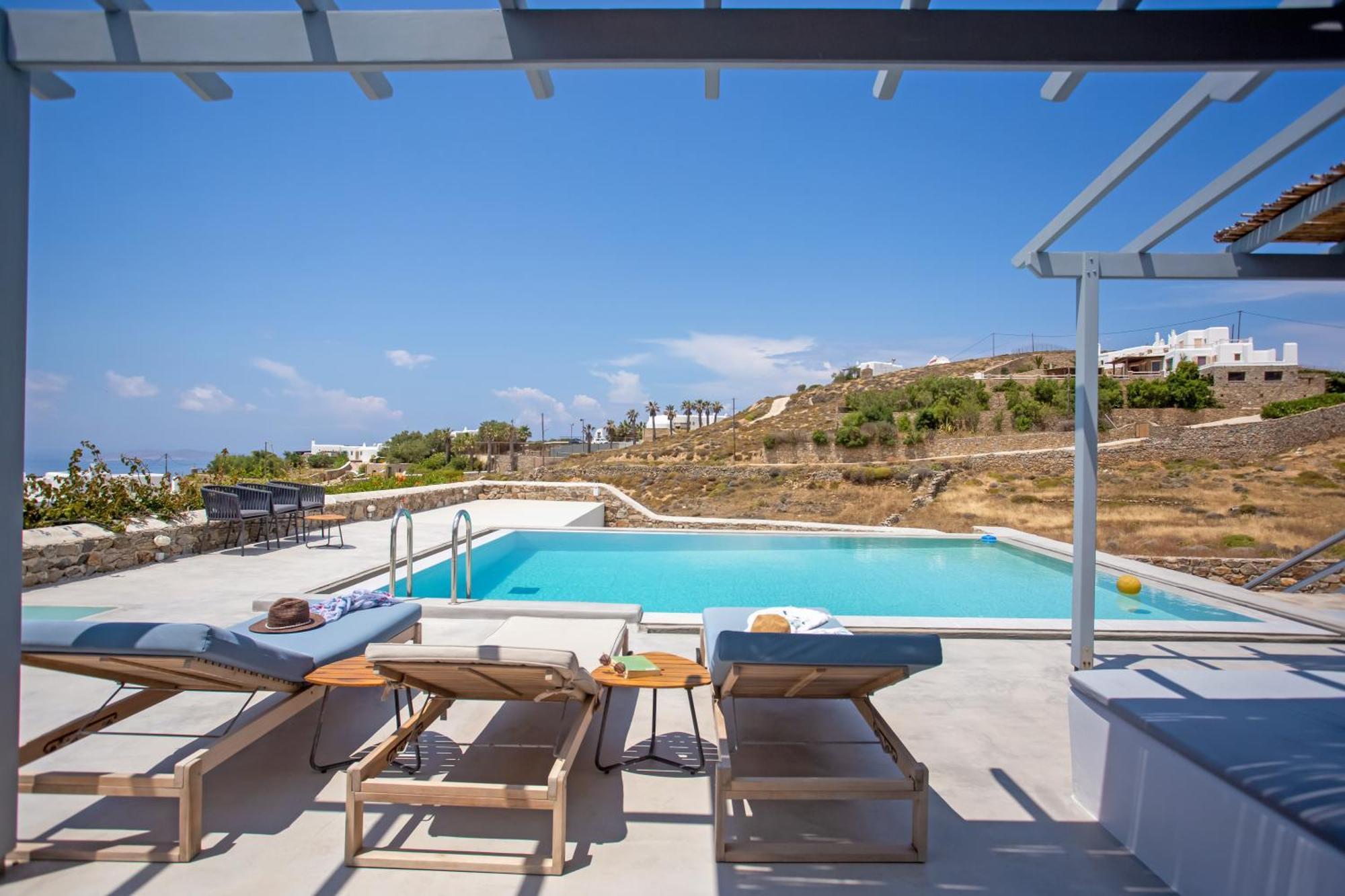 Aqua Breeze Seaview Pool Suites Mykonos Mykonos Town Zewnętrze zdjęcie