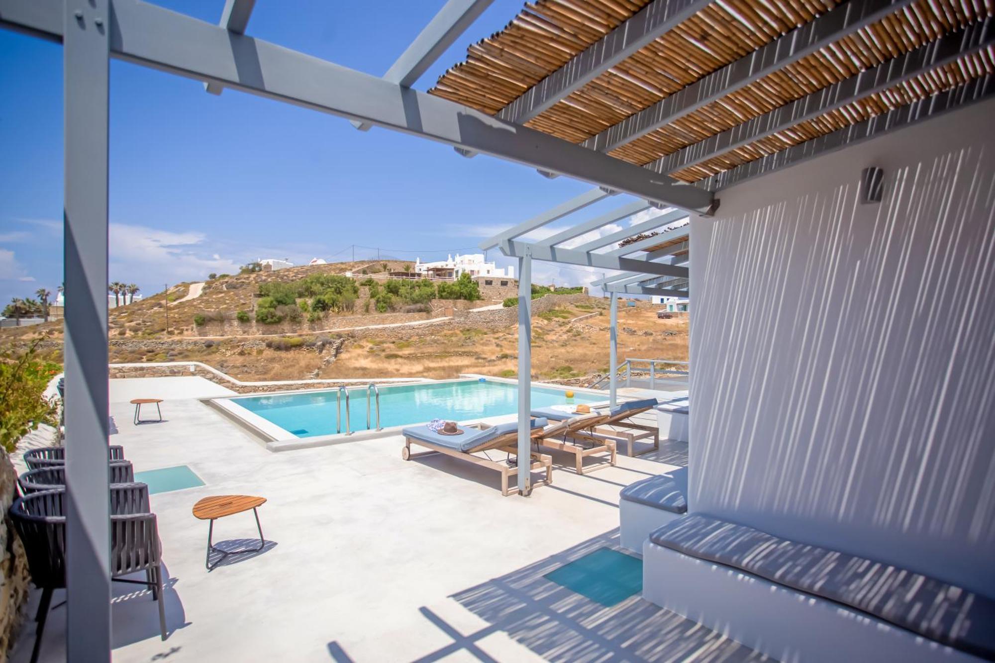 Aqua Breeze Seaview Pool Suites Mykonos Mykonos Town Zewnętrze zdjęcie